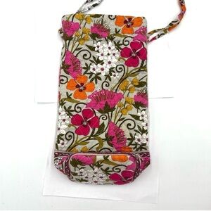 Vera Bradley Wildflower Tiestring Bucket Bag